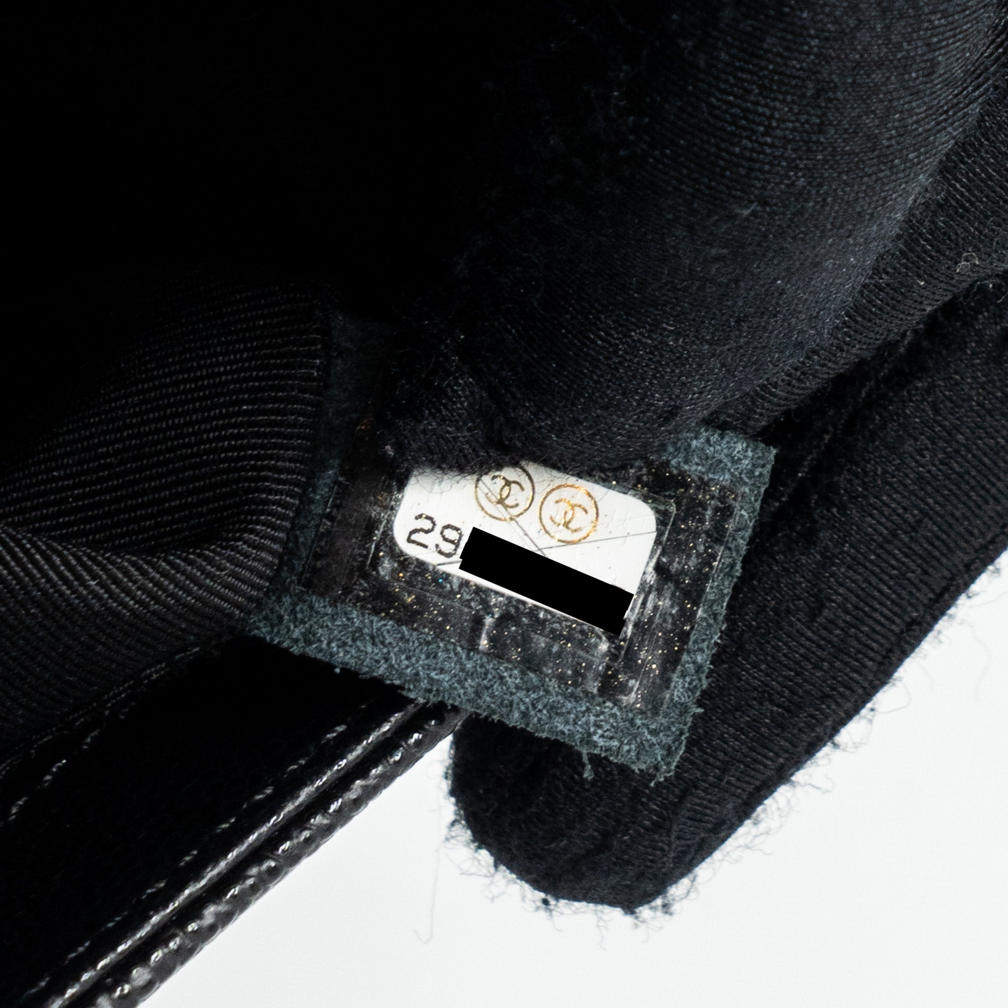 Chanel Medium Classic Boy Bag Caviar Black