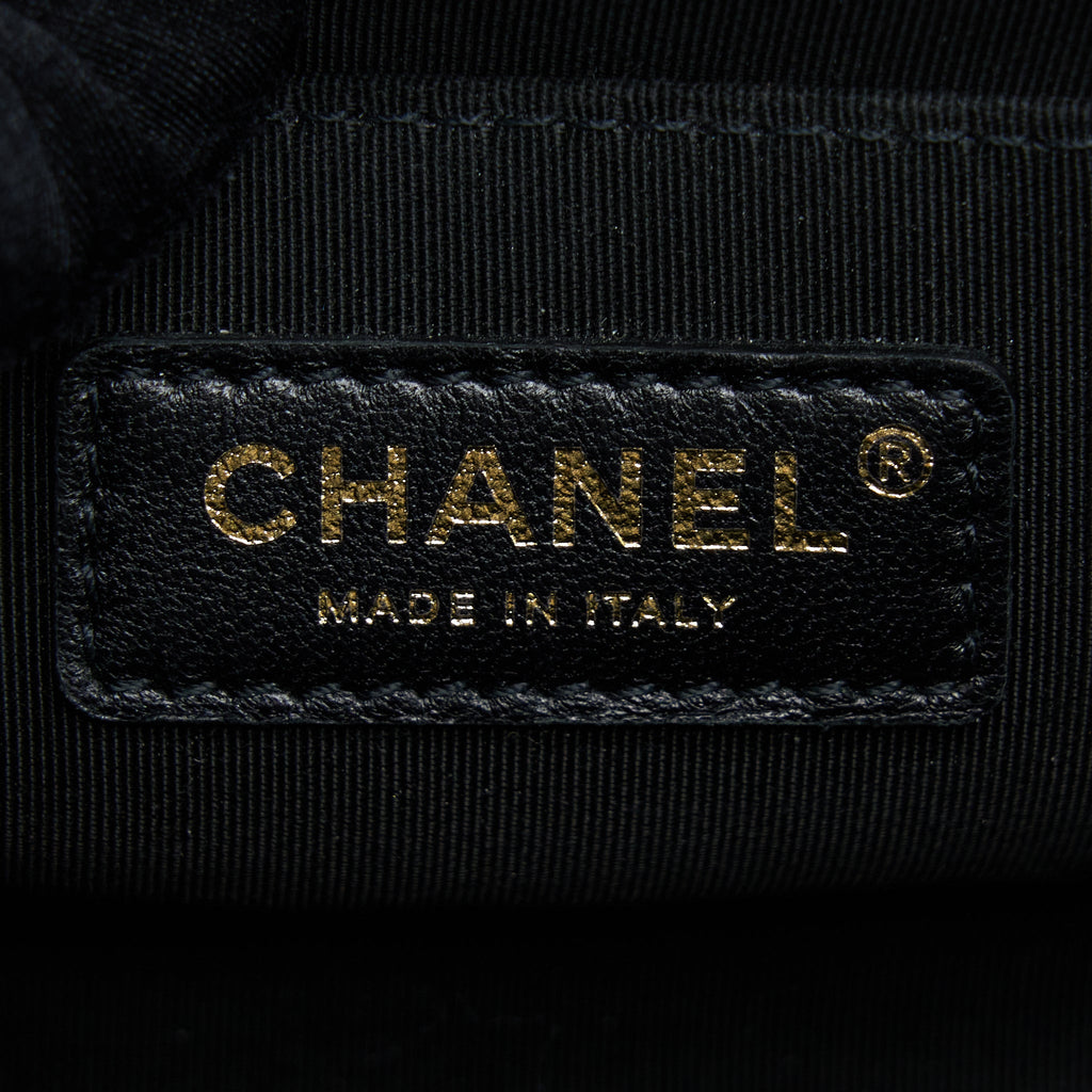Chanel Small Boy Bag Caviar Black