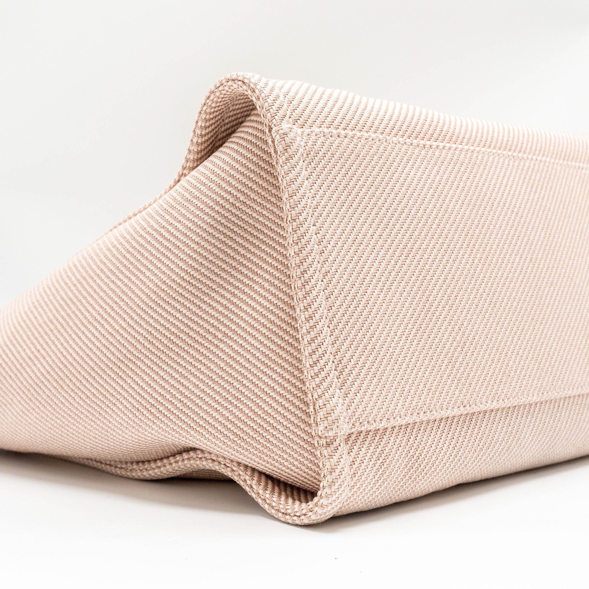 Chanel Deauville Tote Bag Canvas Light Pink L