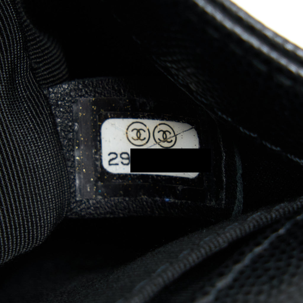 Chanel Small Boy Bag Caviar Black
