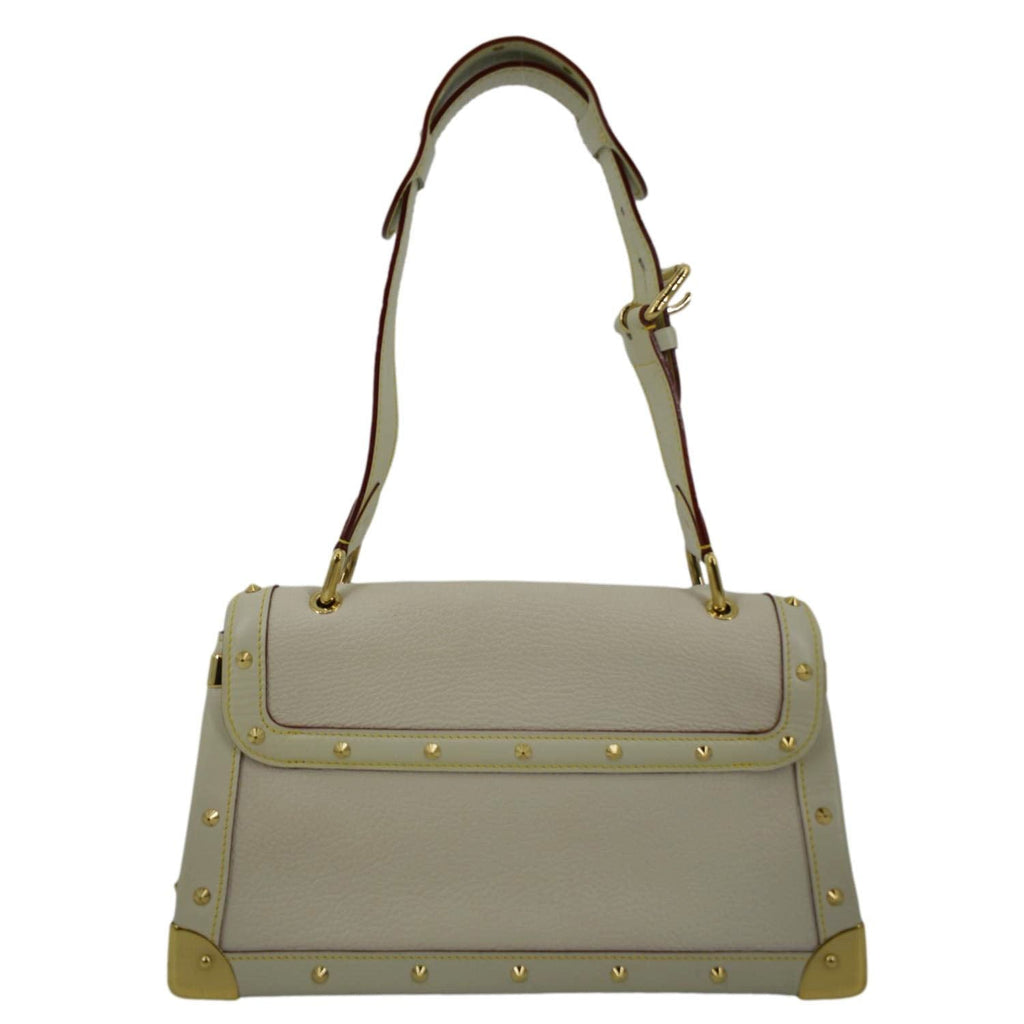 LOUIS VUITTON Suhali Le Talentueux Leather Shoulder Bag White
