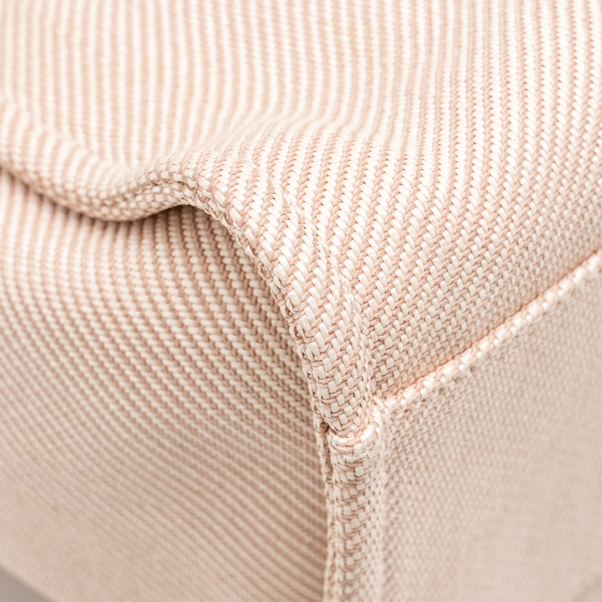 Chanel Deauville Tote Bag Canvas Light Pink L