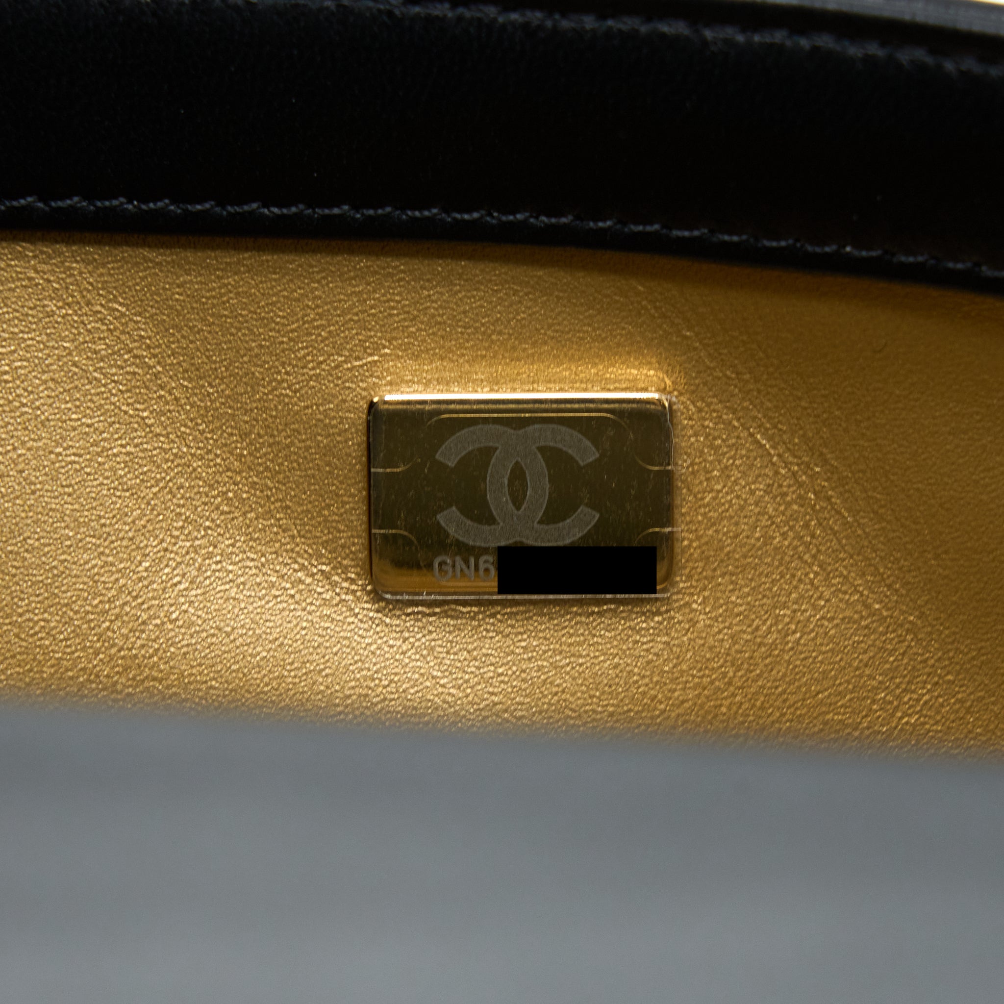 Chanel Pearl Crush Mini Rectangular Lambskin Black Brushed  (Microchip)