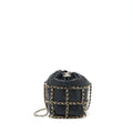 Chanel 21C Bucket Chains Lambskin Black L