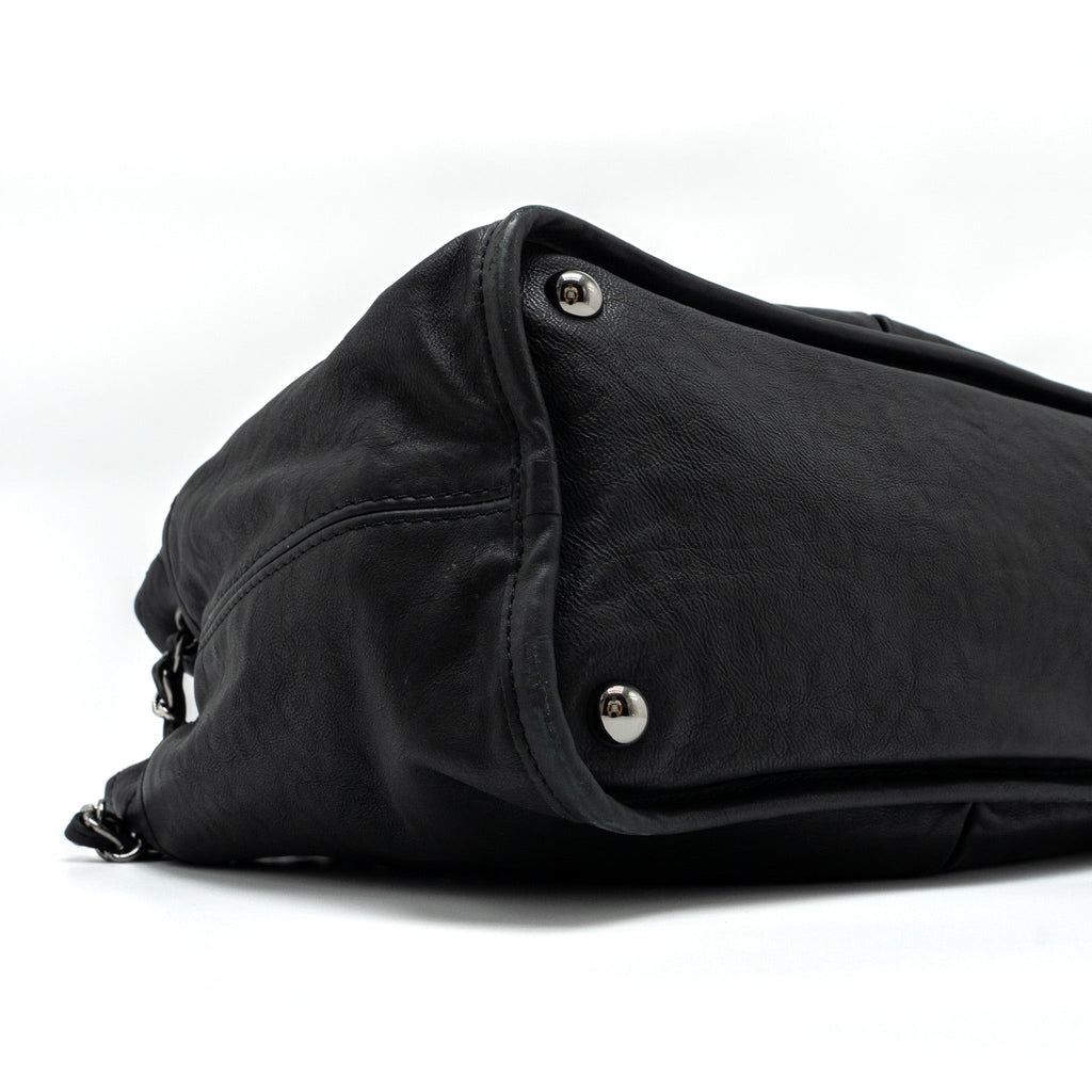 Chanel Tote Bag Calfskin Black