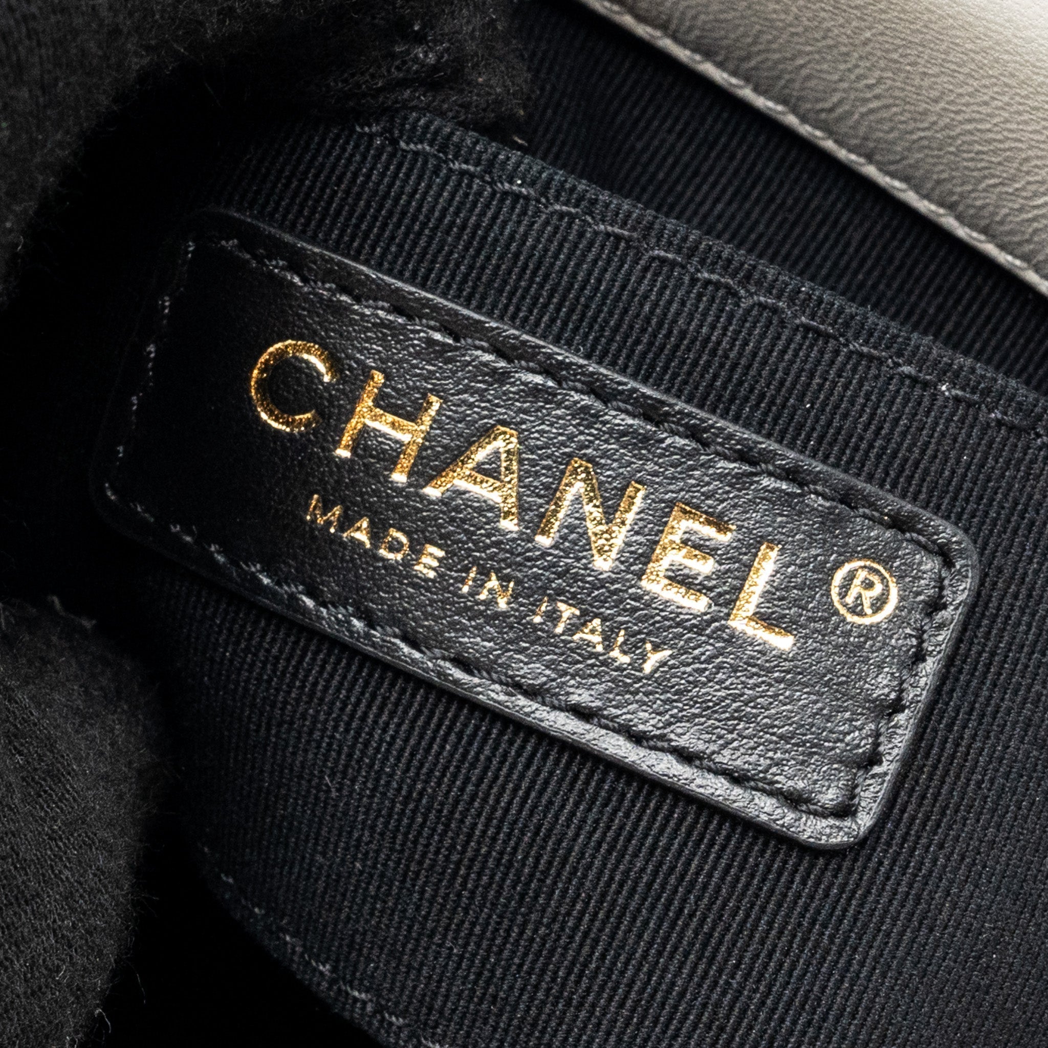 Chanel Seasonal Square Flap Bag Lambskin White  (Microchip)