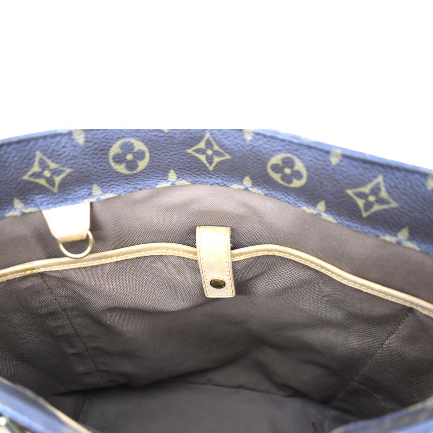 LOUIS VUITTON Vavin GM Monogram Canvas Tote Bag Brown