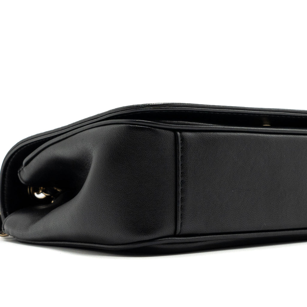 Chanel Small Flap Bag Lambskin Black L