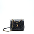 Chanel 22P New Square Flap Bag Caviar Black