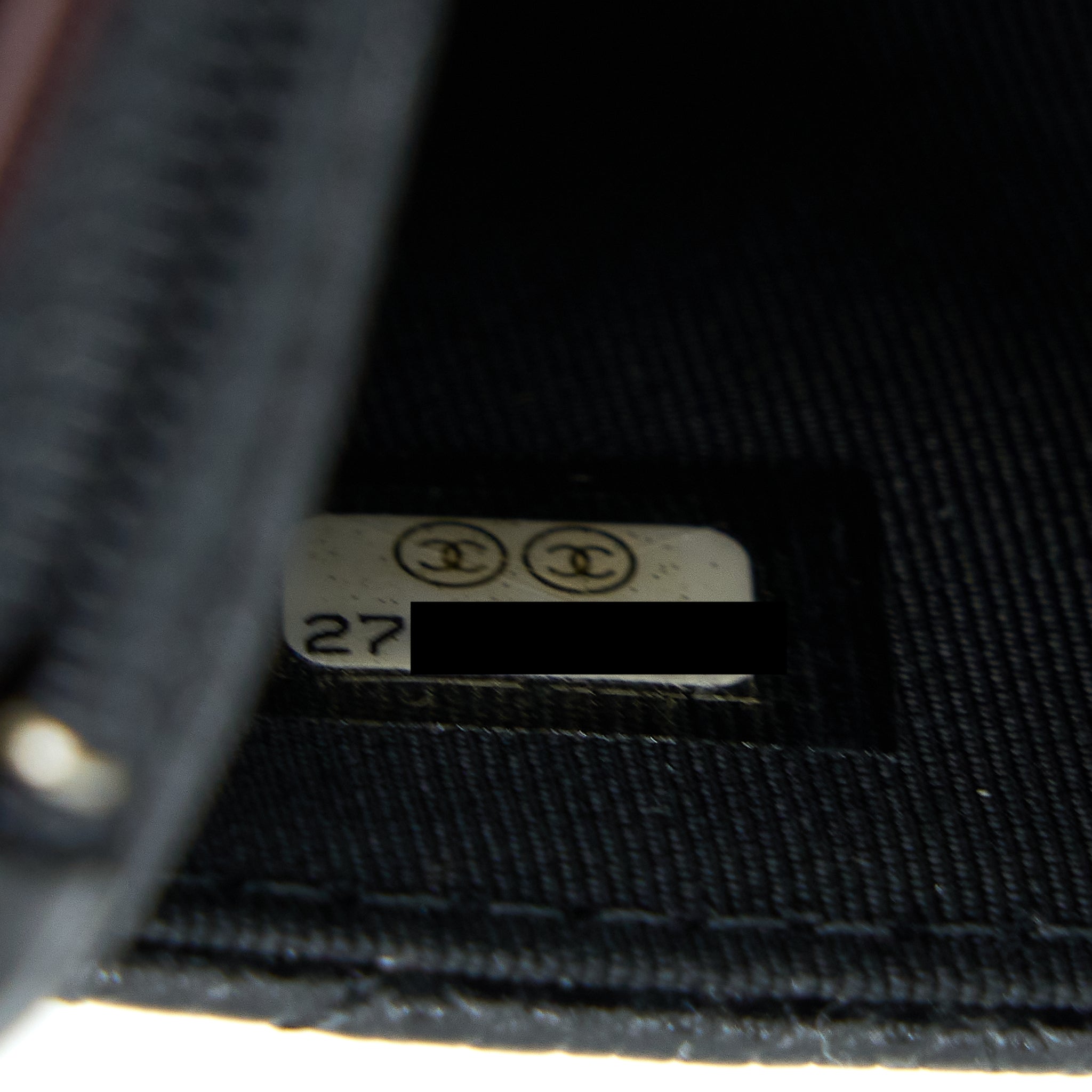 Chanel Classic Wallet On Chain Caviar Black