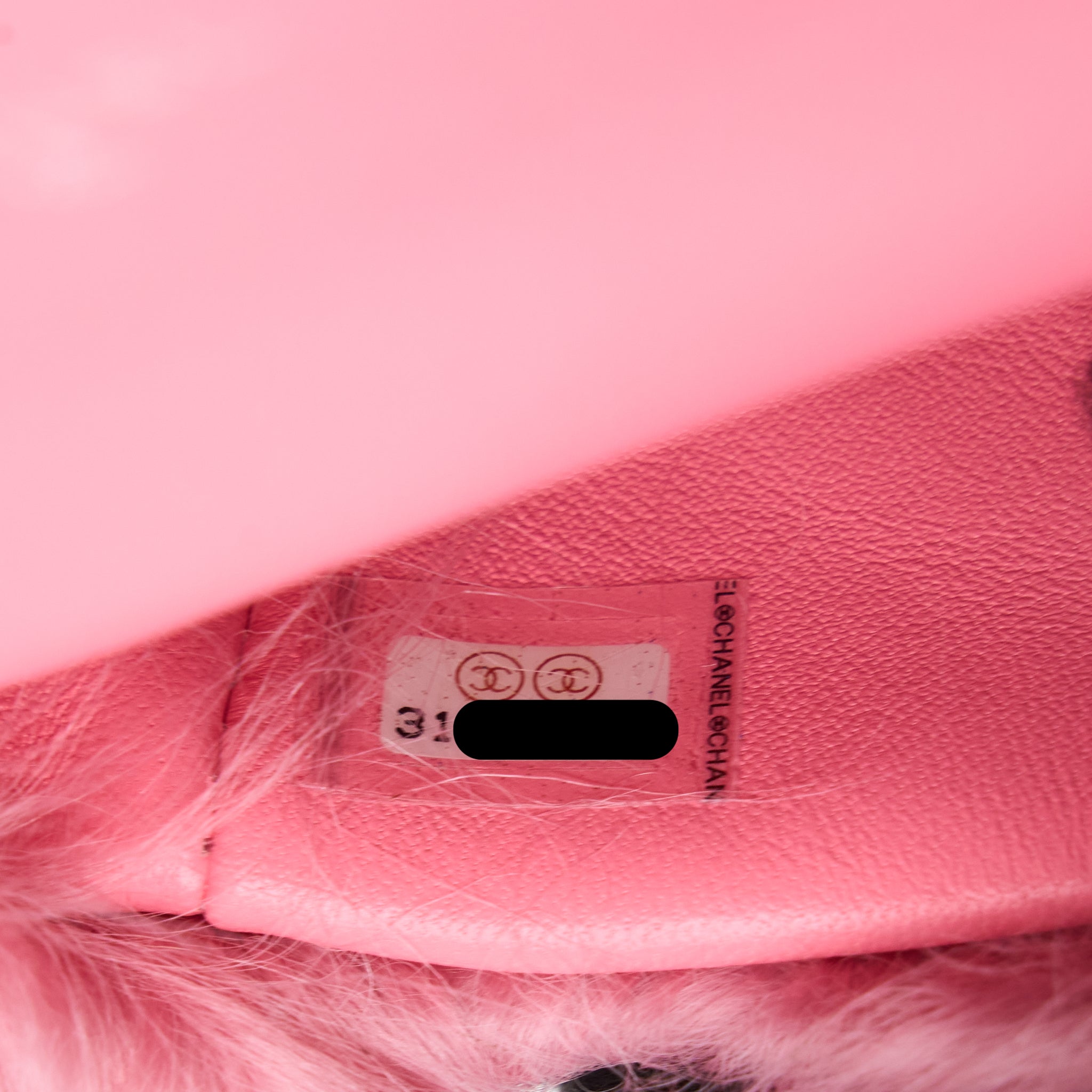 Chanel 21K Mini Flap Bag Jewel Hook Shearling Lambskin Pink