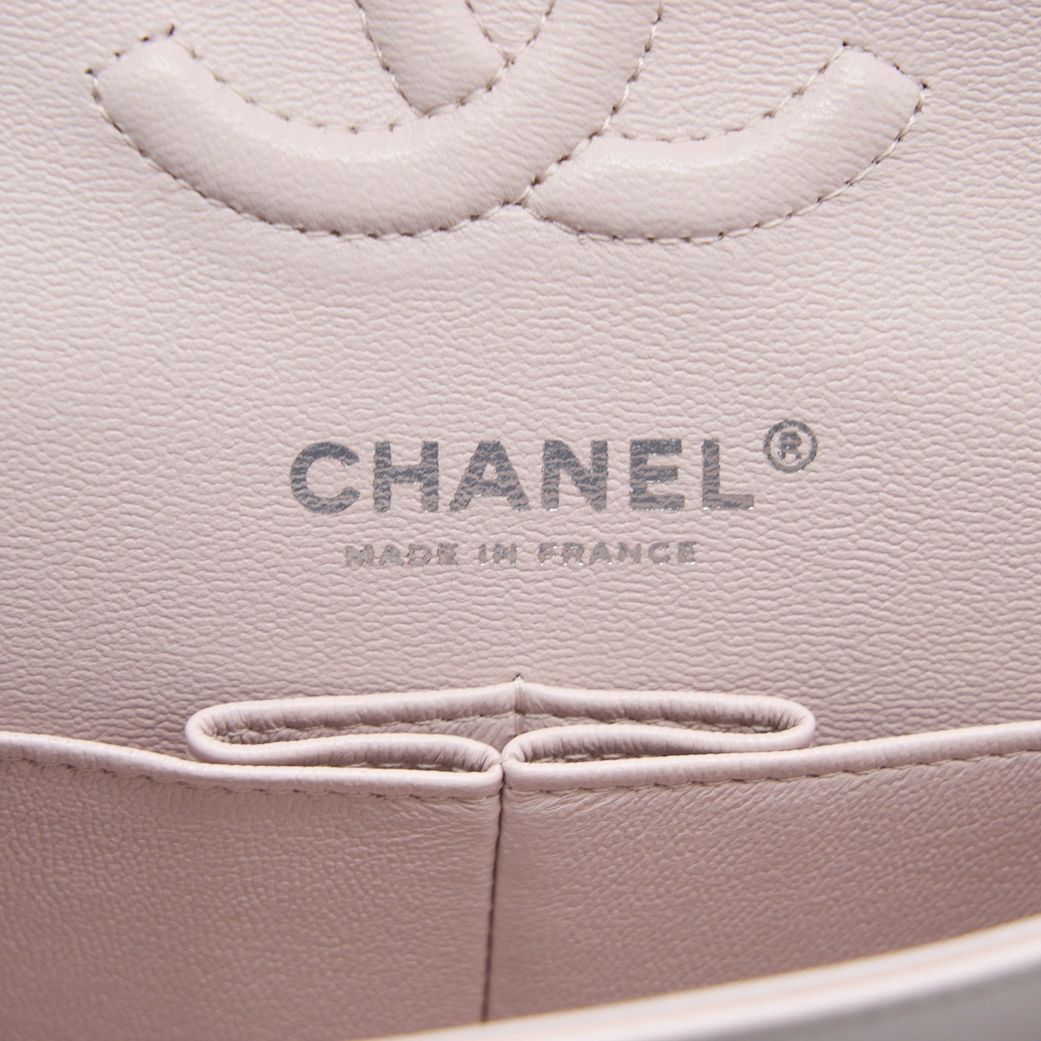 Chanel Small Classic Double Flap Lambskin Light Purple  (Microchip)