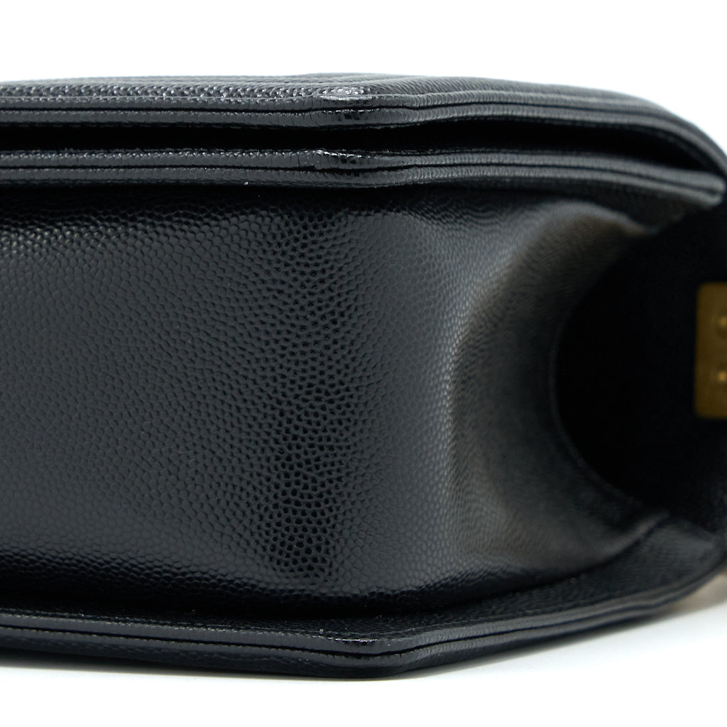 Chanel Medium Boy Bag Caviar Black