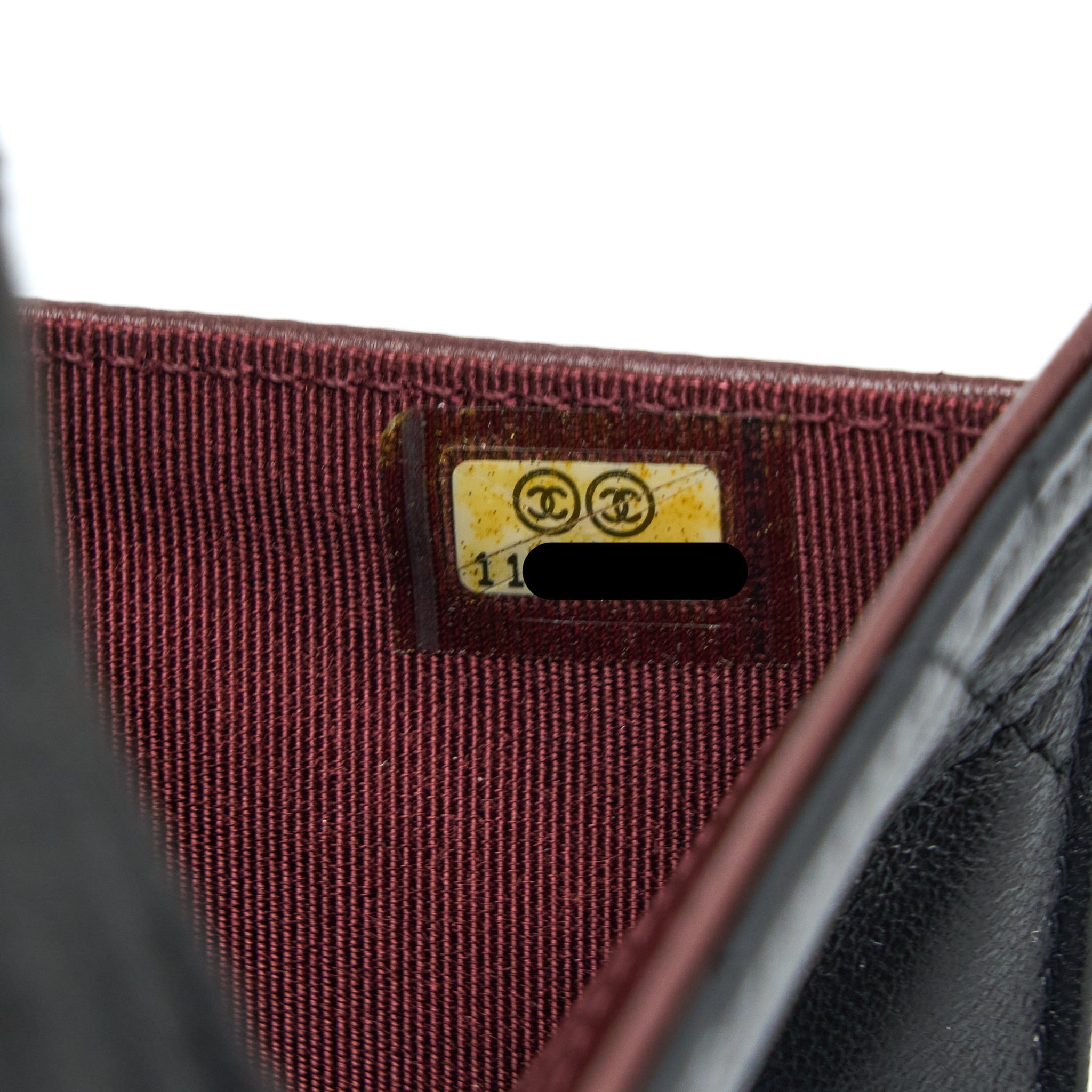 Chanel Long Flap Wallet Lambskin Black