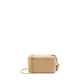 Chanel Pearl Crush Long Vanity Case Lambskin Dark Beige
