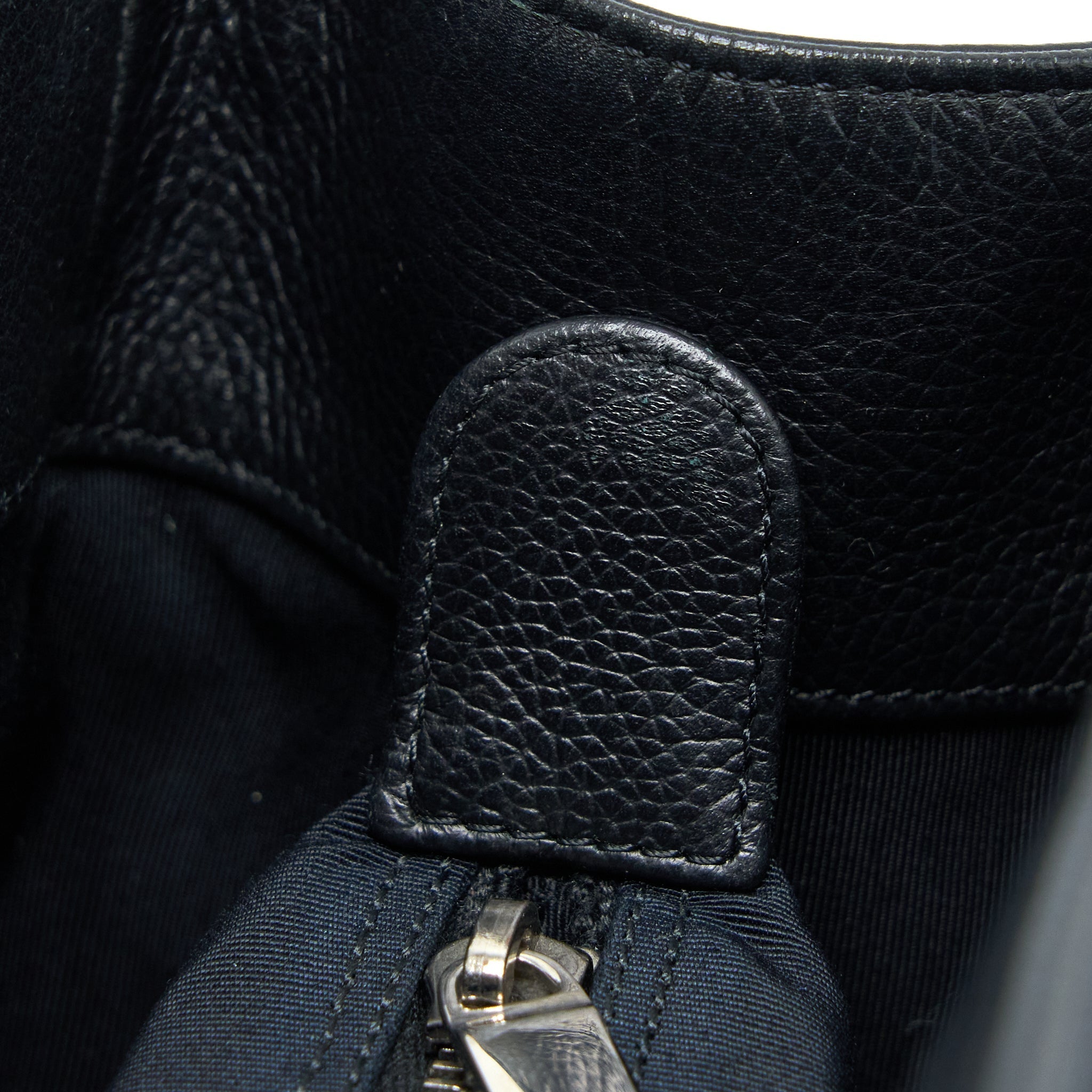 Chanel Cerf Tote Bag Grained Calfskin Black