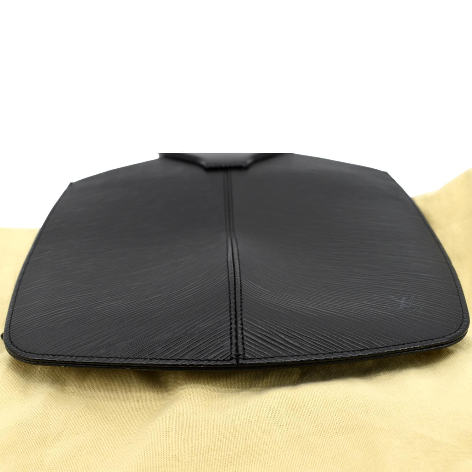 LOUIS VUITTON Noctambule Epi Leather Tote Bag Black