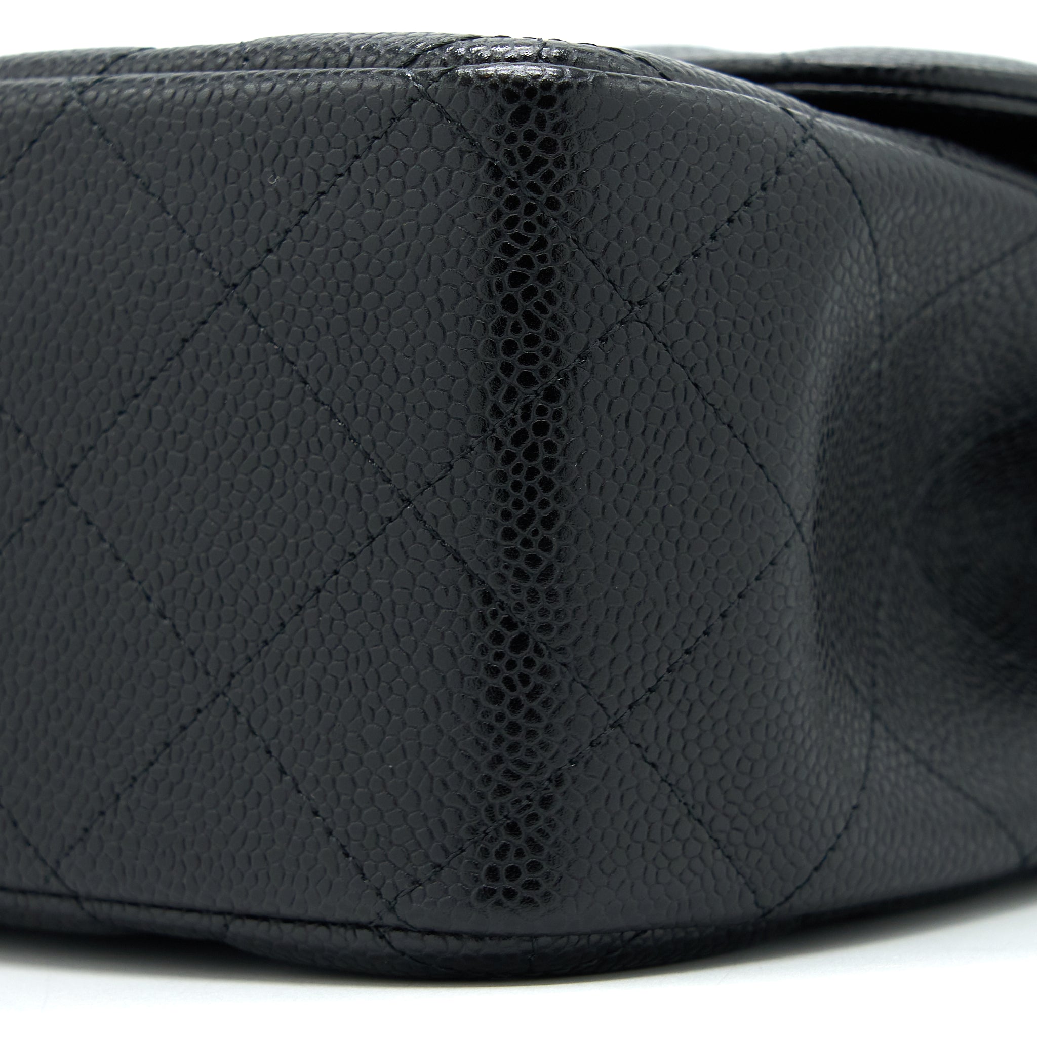 Chanel Jumbo Classic Double Flap Bag Caviar Black