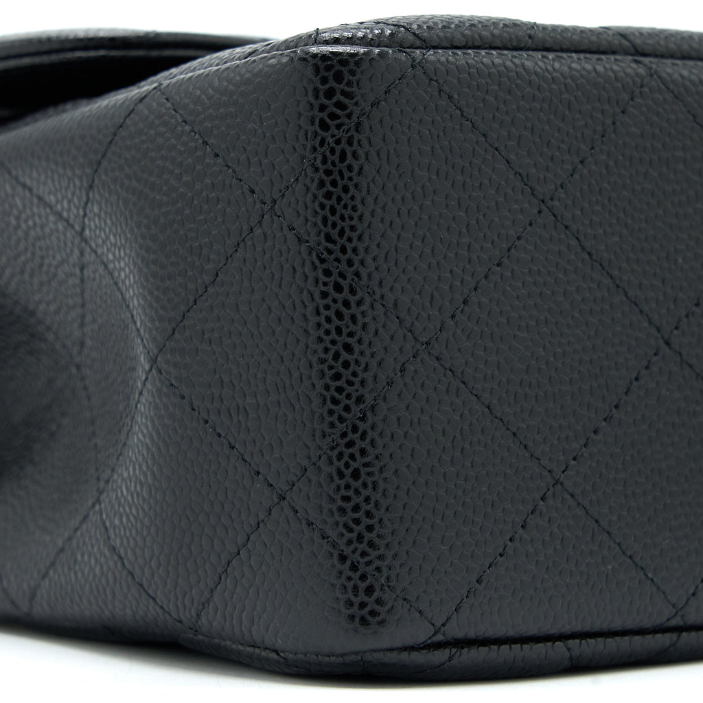 Chanel Jumbo Classic Double Flap Bag Caviar Black