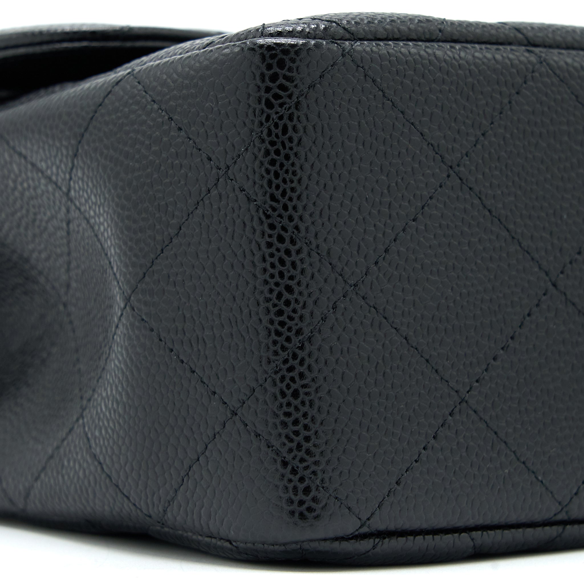 Chanel Jumbo Classic Double Flap Bag Caviar Black
