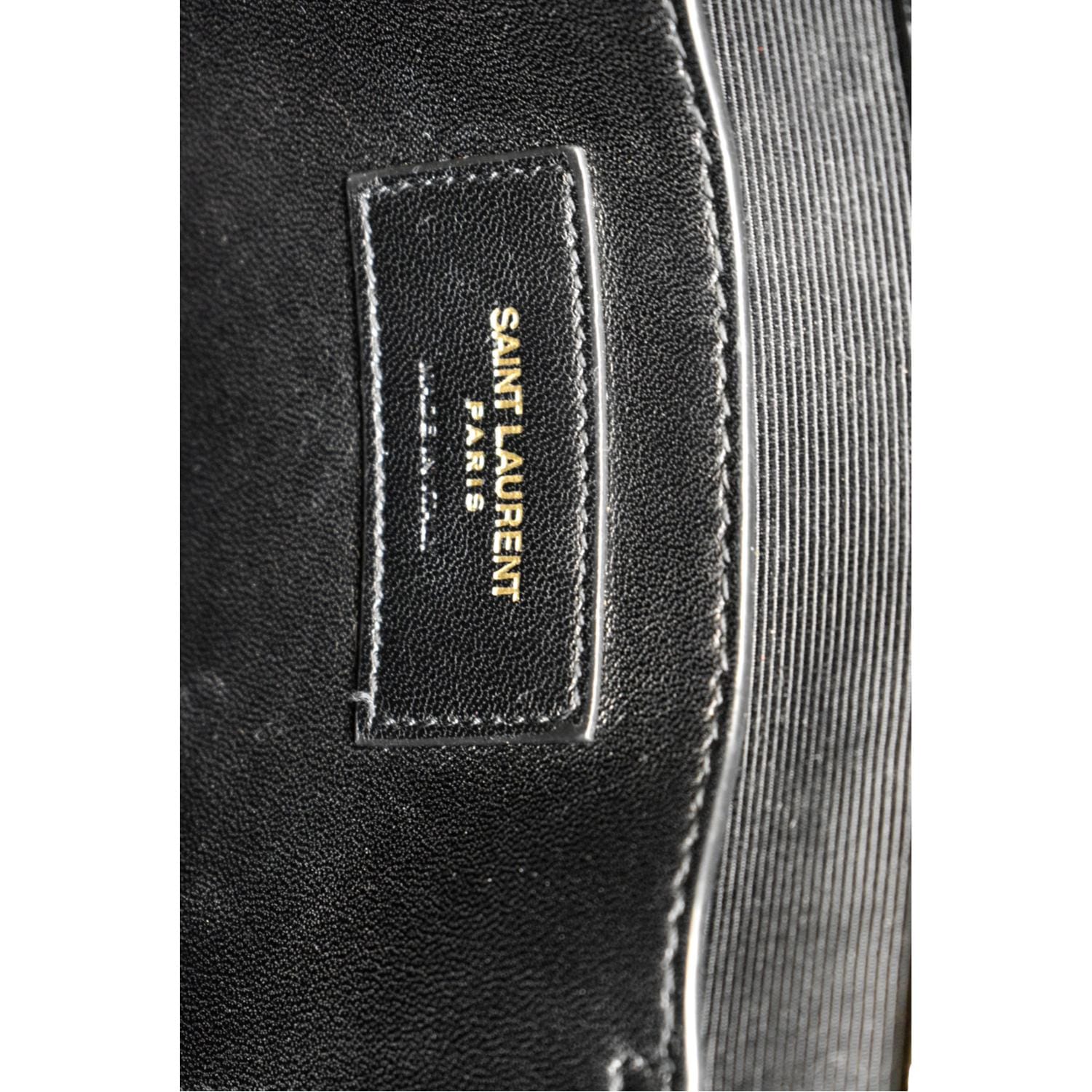 YVES SAINT LAURENT Kate Leather Shoulder Bag Black