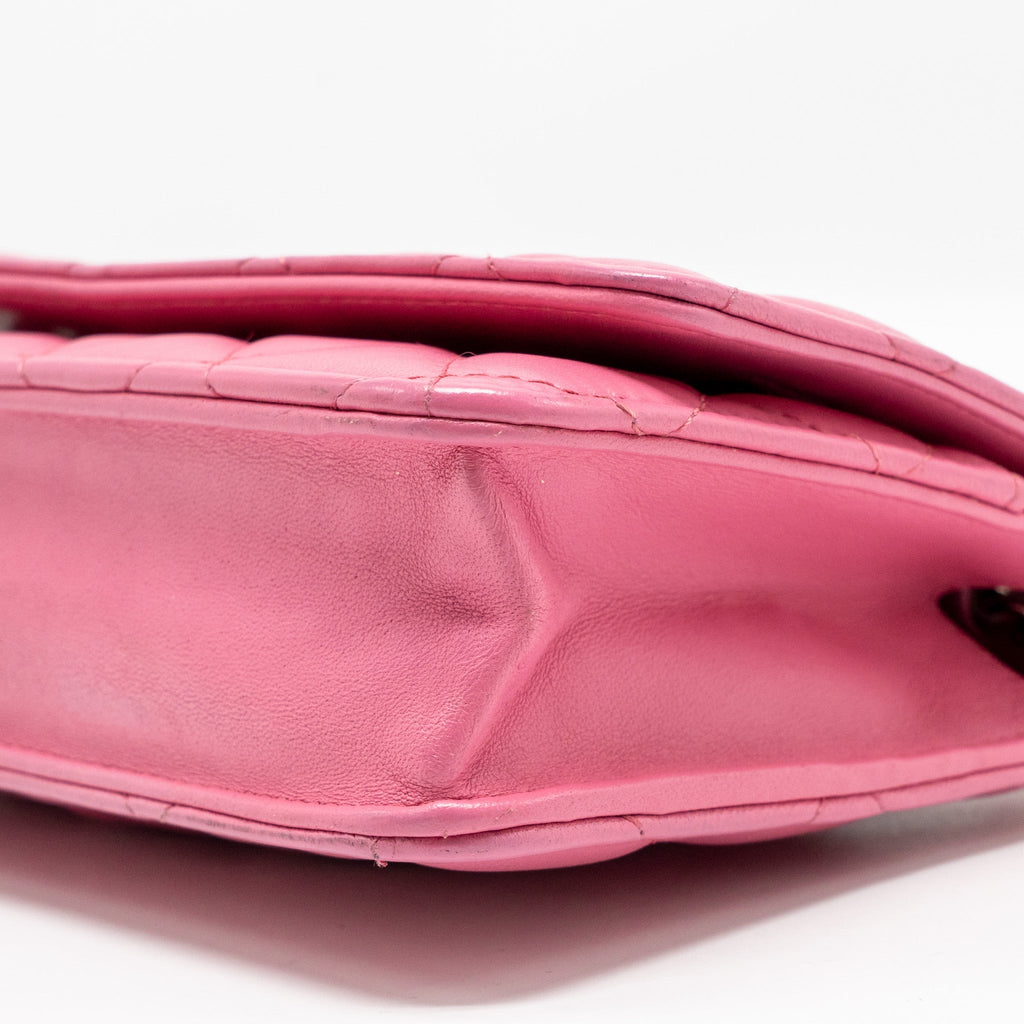 Chanel Classic Wallet on Chain Lambskin Pink