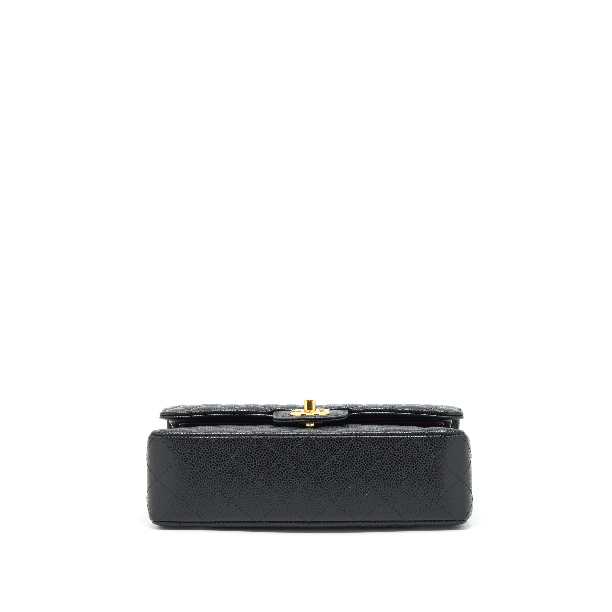 Chanel Small Classic Double Flap Caviar Black