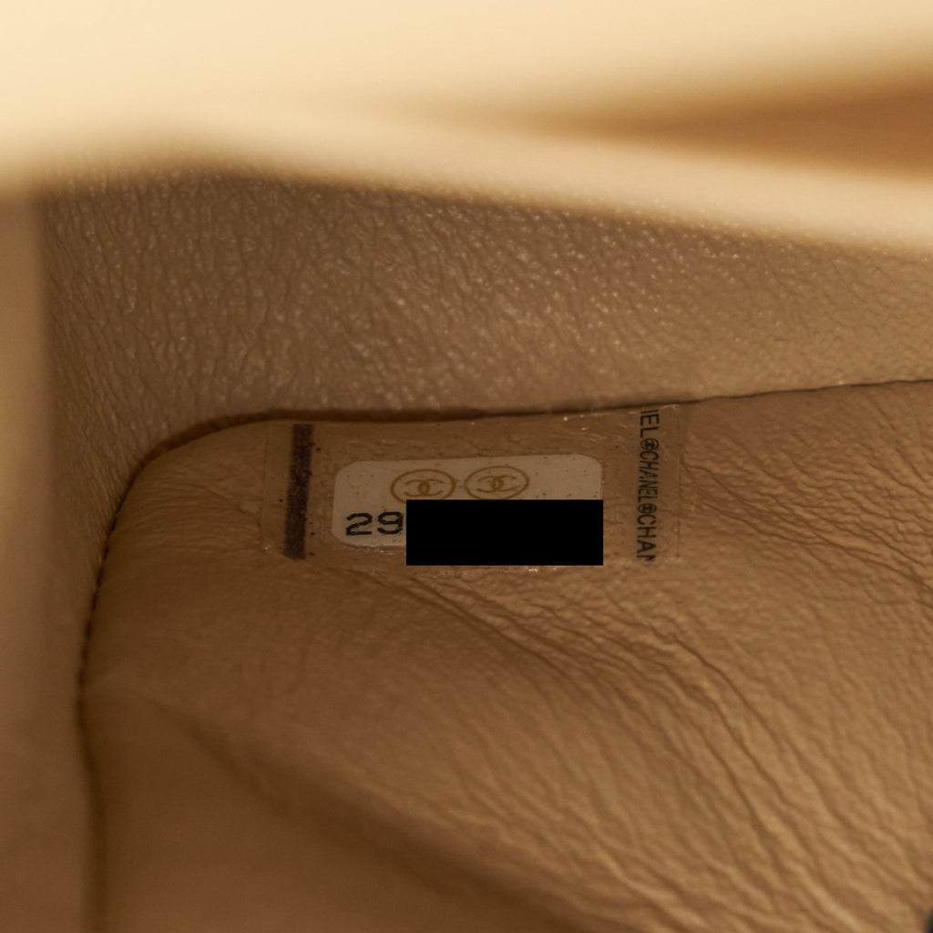 Chanel Classic Double Flap Bag Caviar Beige