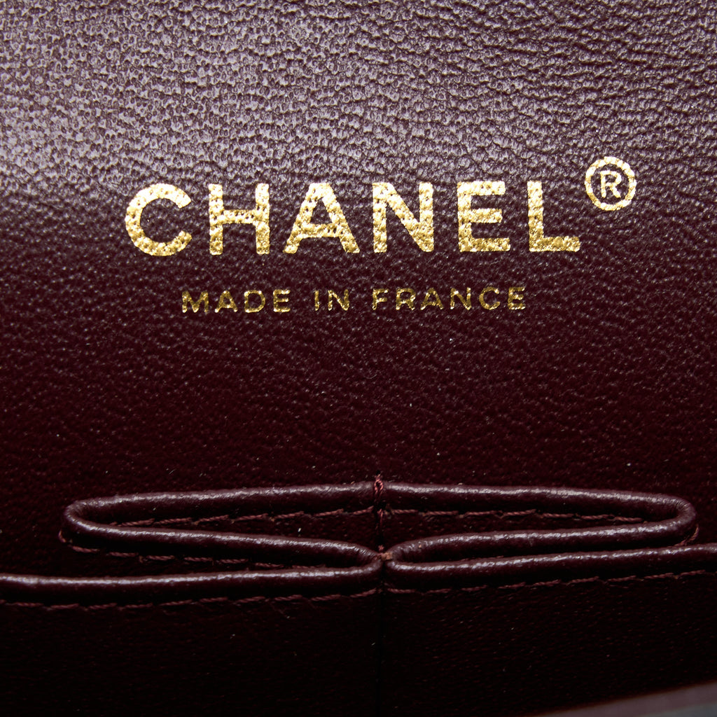 Chanel Medium Classic Double Flap Bag Lambskin Black