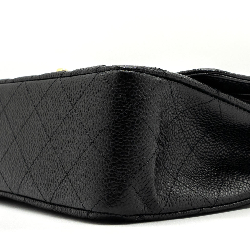 Chanel Medium Classic Double Flap Bag Caviar Black