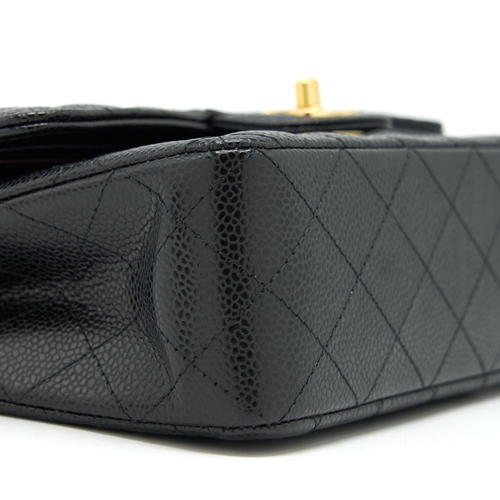 Chanel Small Classic Double Flap Caviar Black