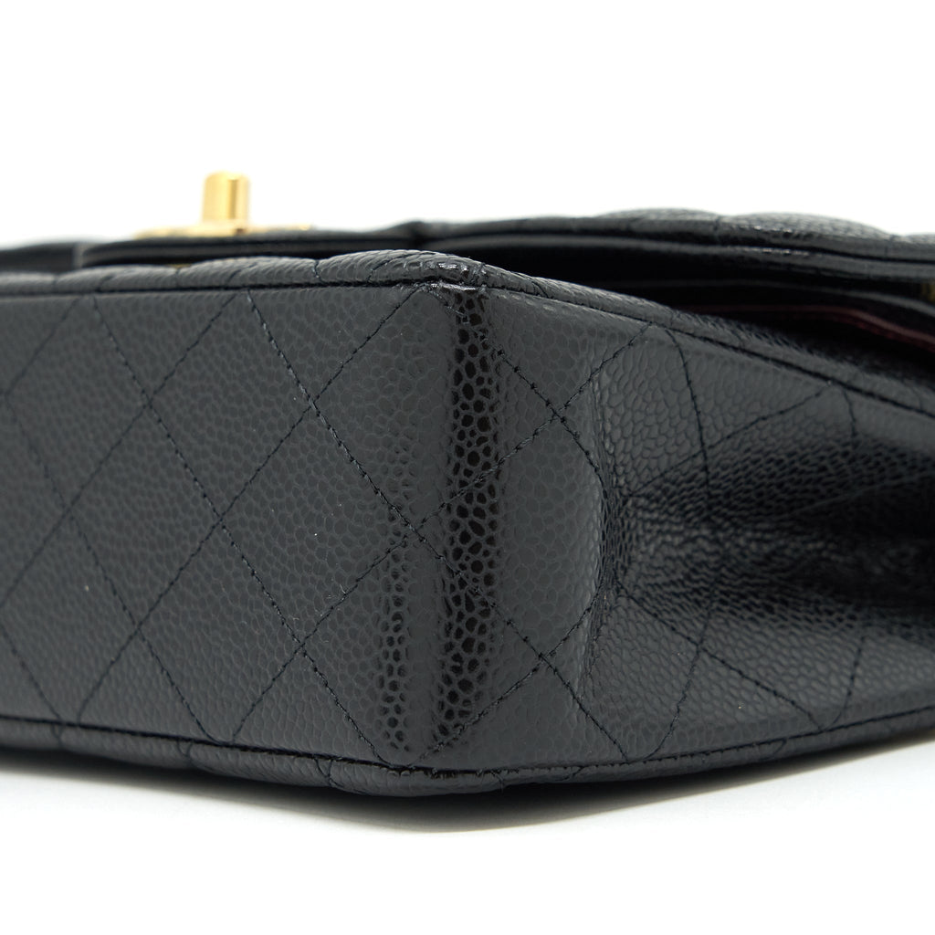 Chanel Small Classic Double Flap Caviar Black