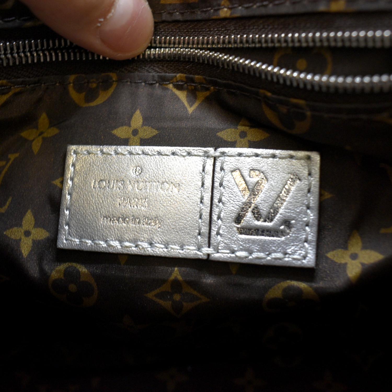 LOUIS VUITTON Speedy Bandouliere 25 Econyl Nylon Pillow Shoulder Bag Silver