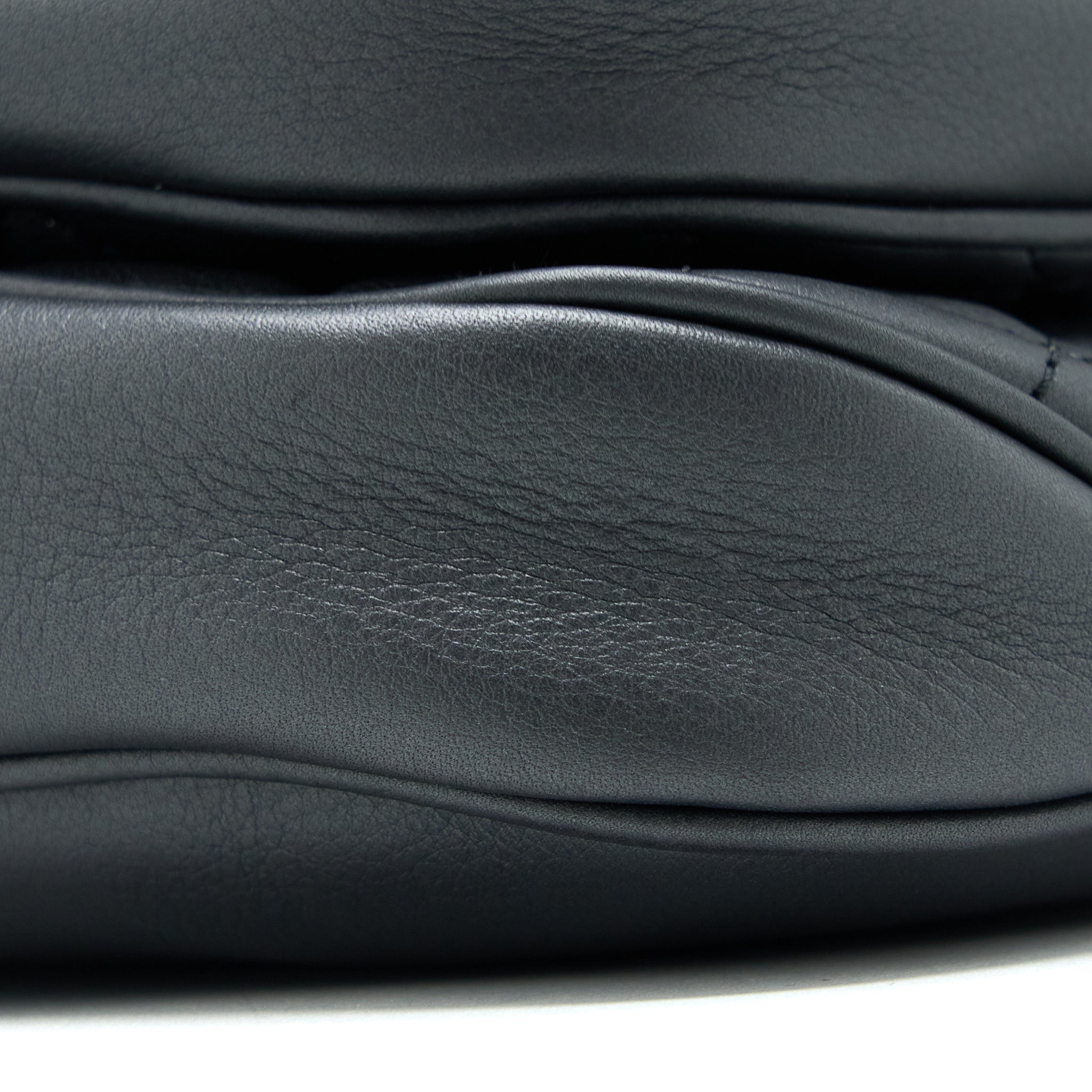 Chanel Quilted Waist Bag Calfskin Black L