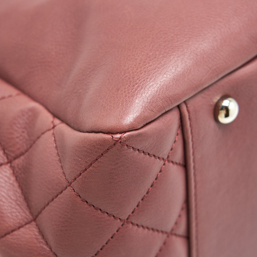 Chanel Flap Tote Bag Brown