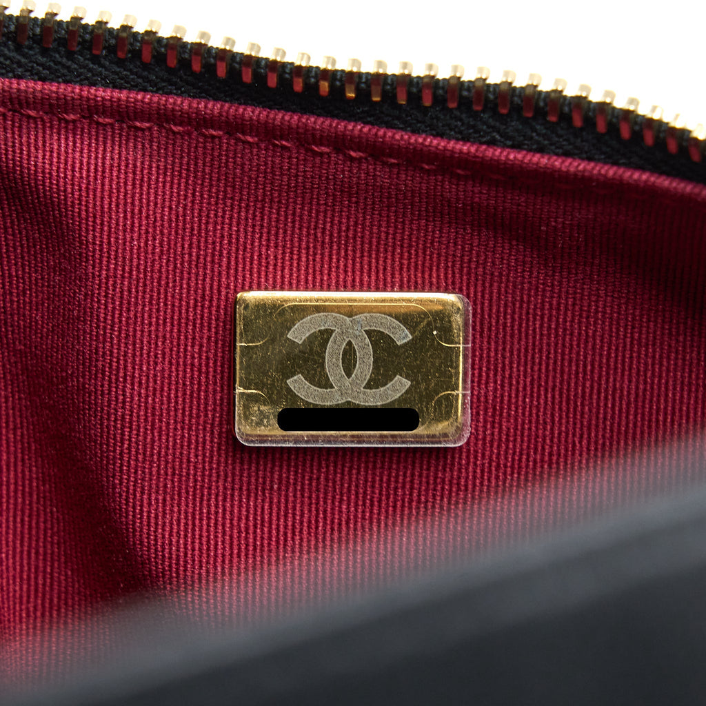 Chanel 22B Hobo Bag Lambskin Black  (Microchip)