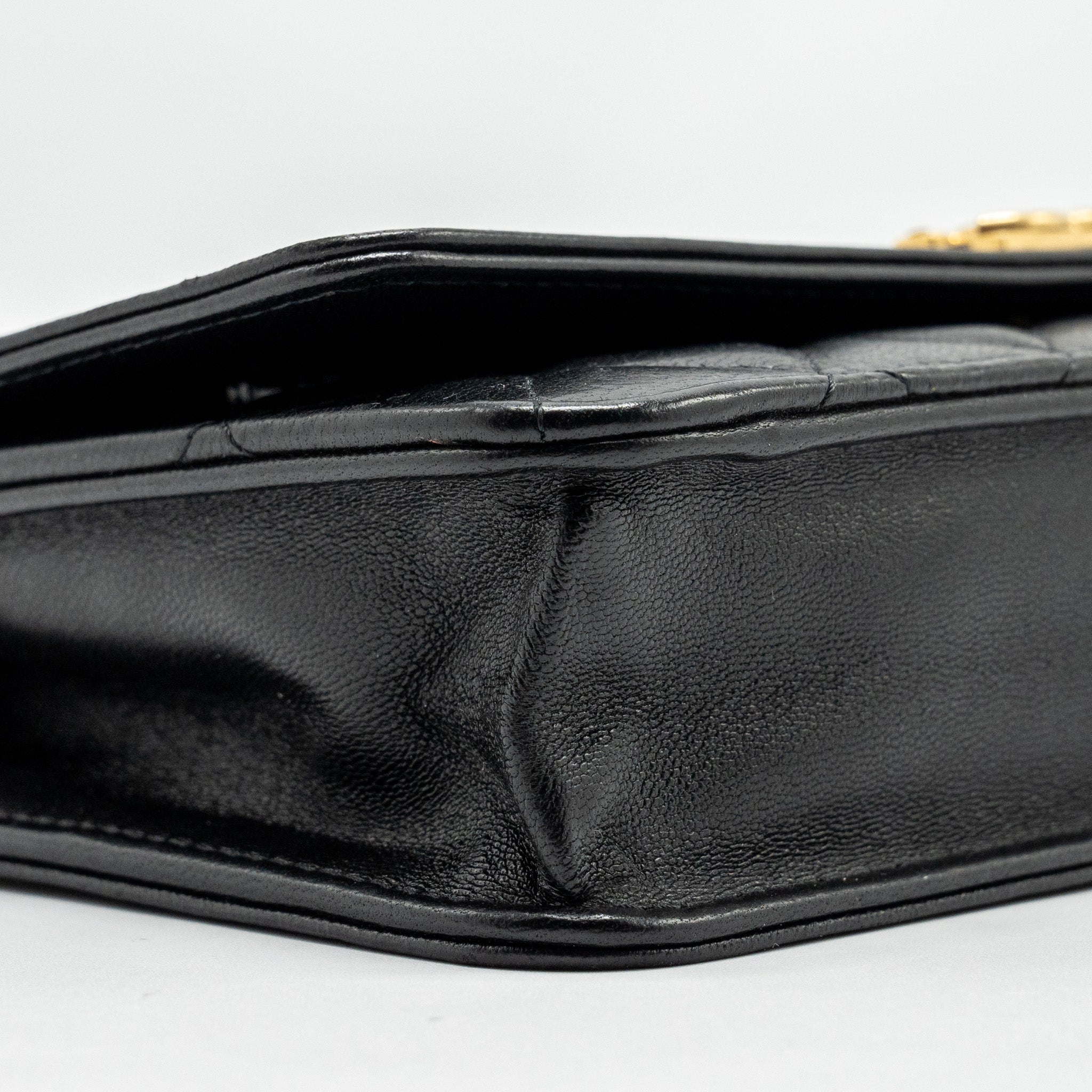 Chanel Boy Wallet on Chain lambskin black