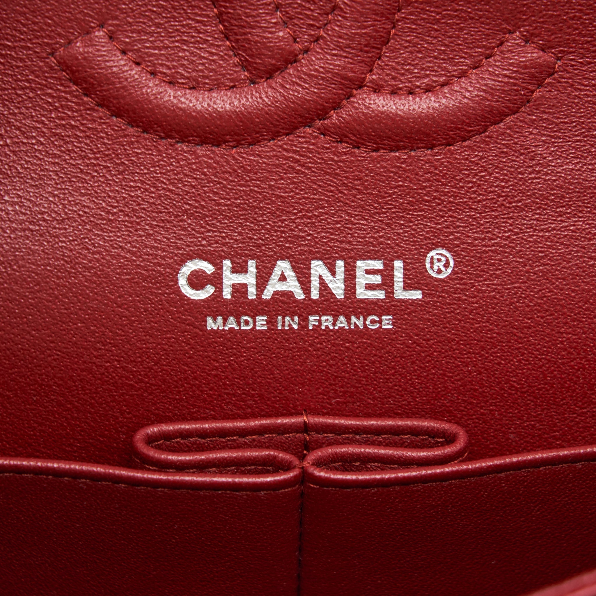 Chanel Medium Classic Double Flap Bag Caviar Red