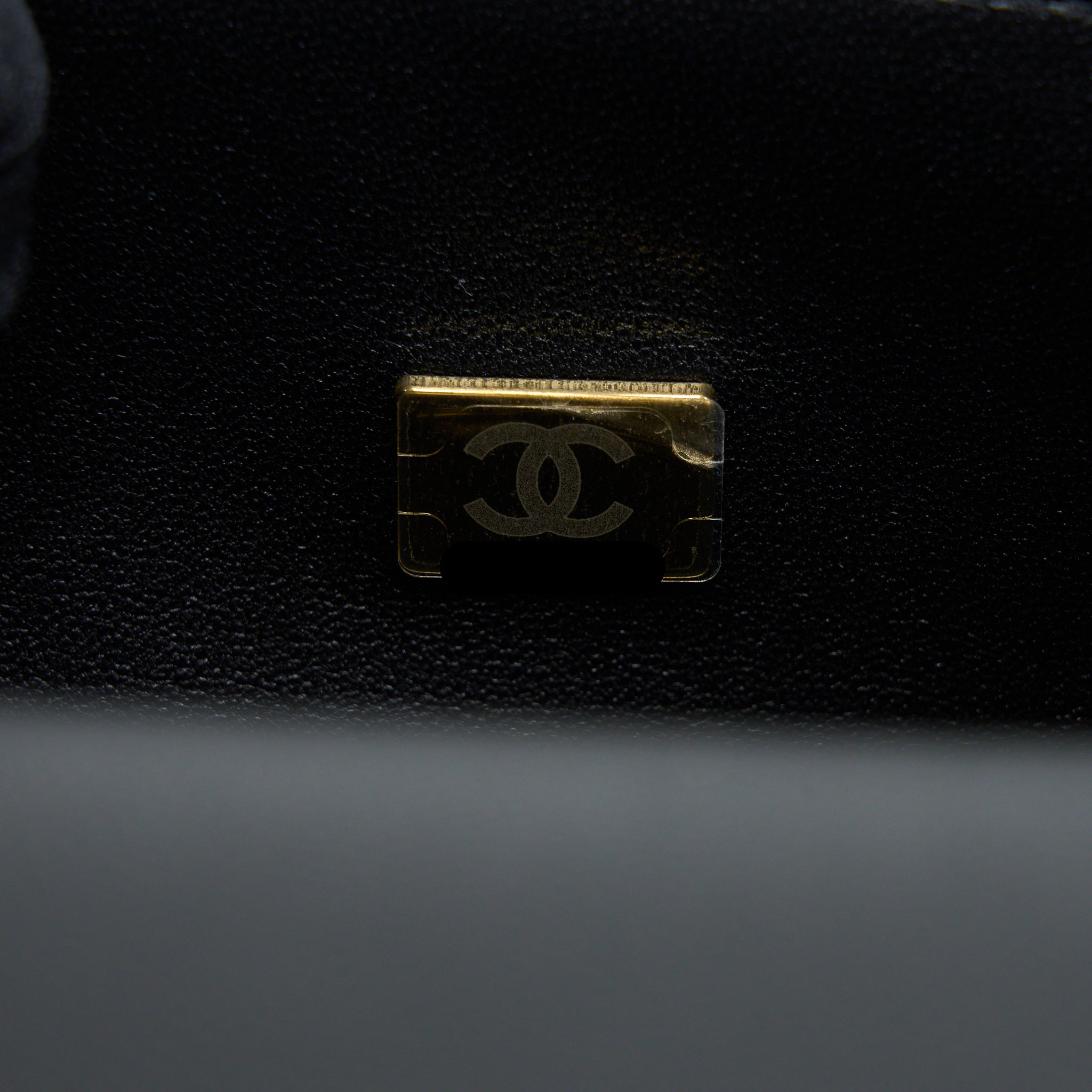 Chanel Small Boy Caviar Black Brushed  (Microchip)