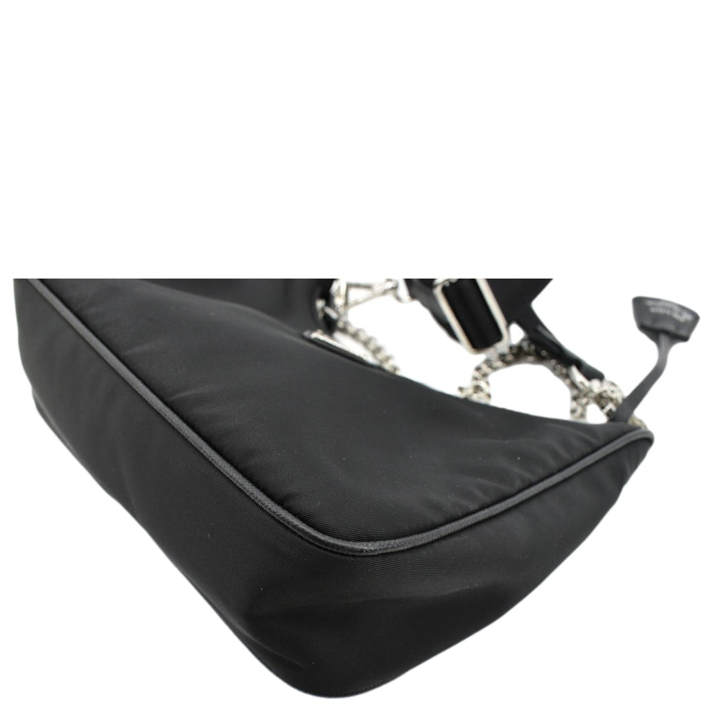 PRADA Re-Edition 2005 Re-Nylon Shoulder Bag Black