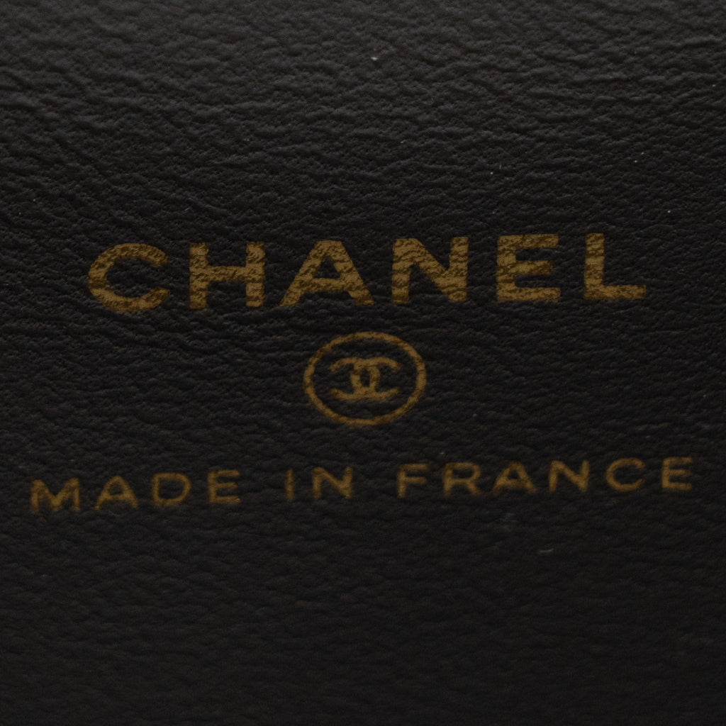 Chanel Top Handle Mini Vanity Case Lambskin Grey (Microchip)