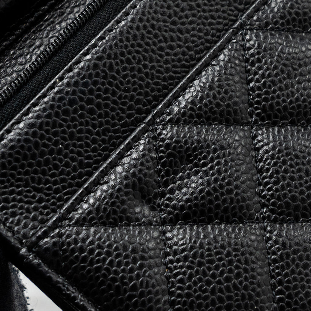 Chanel Classic Wallet On Chain Caviar Black