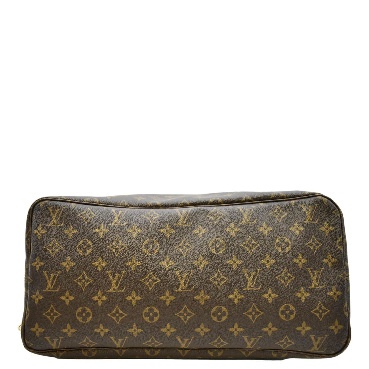 LOUIS VUITTON Neverfull GM Monogram Canvas Tote Bag Brown