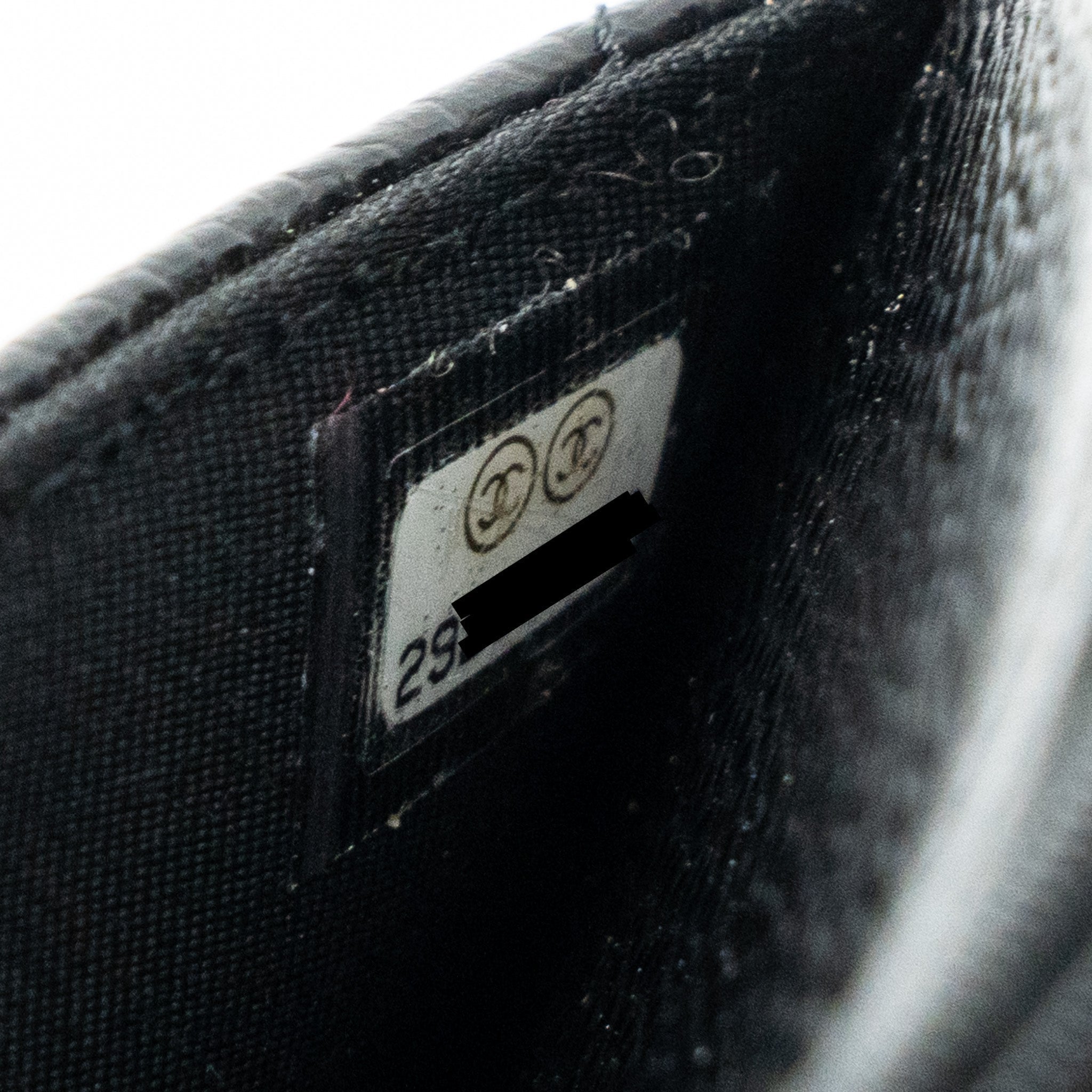 Chanel Classic Wallet On Chain Caviar Black