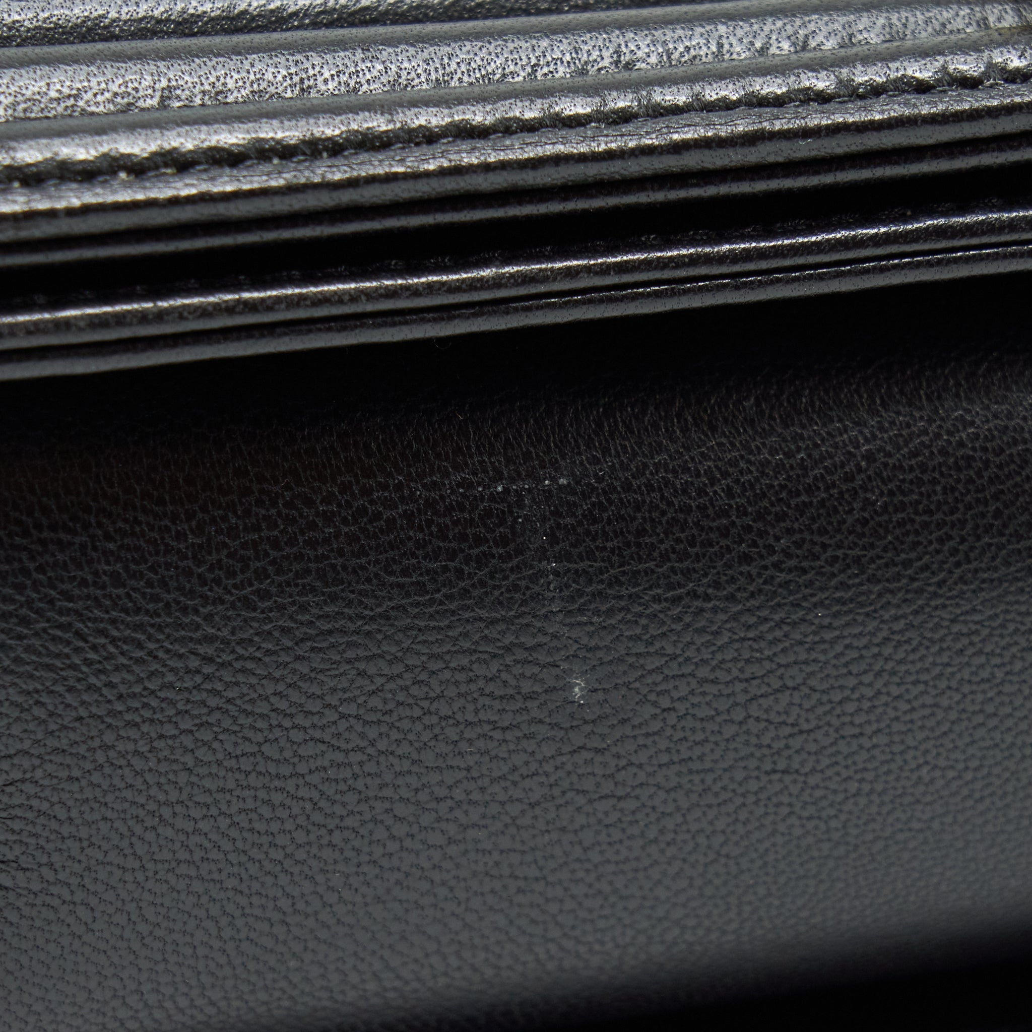 Chanel Boy Bag New Medium (28cm) Lambskin Black Ruthenium