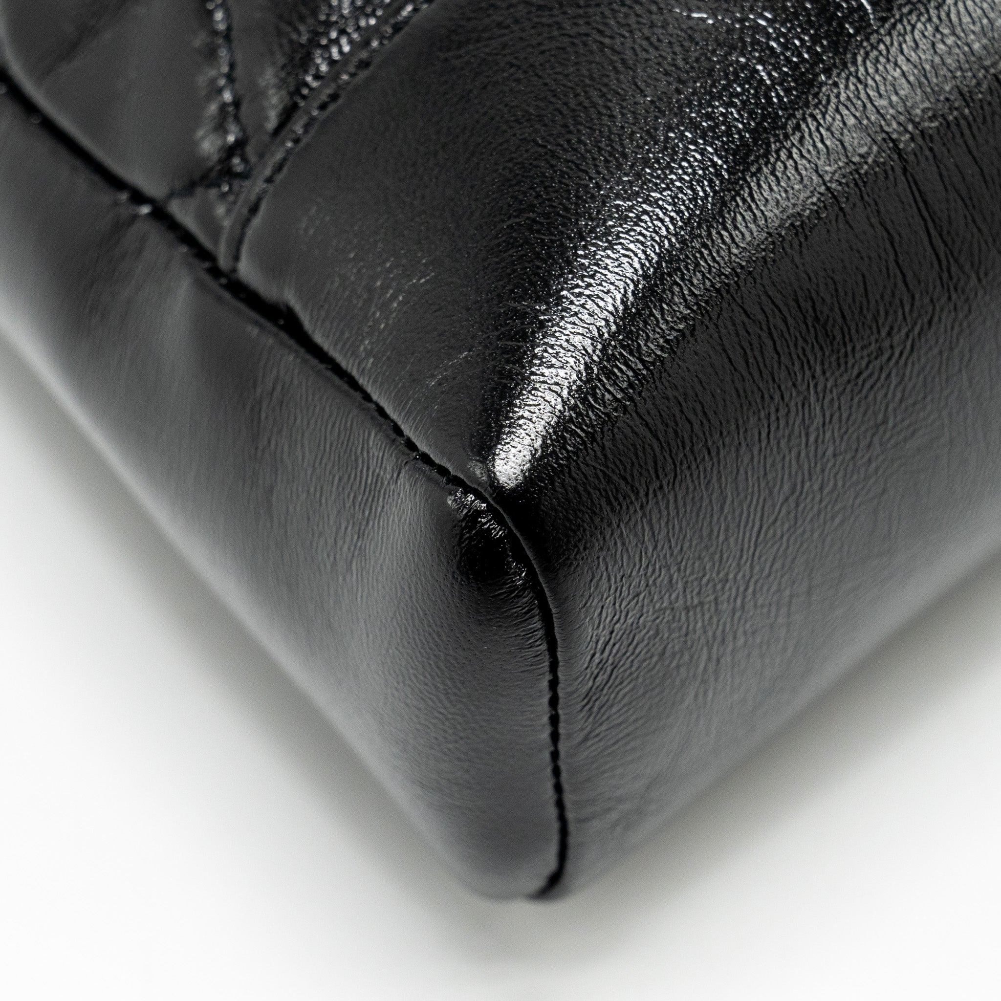 Chanel Mini 31 Bag Shiny Lambskin Black L (Microchip)
