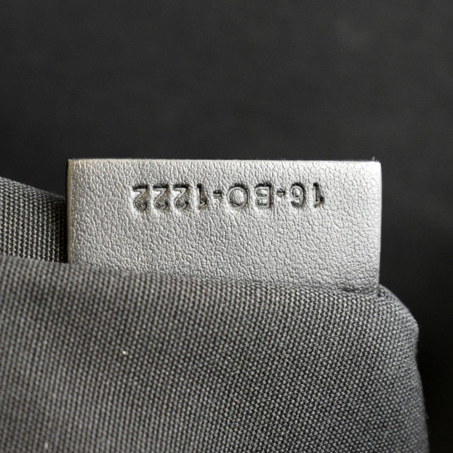 CHRISTIAN DIOR Hit The Road Diamond Canvas Backpack Black