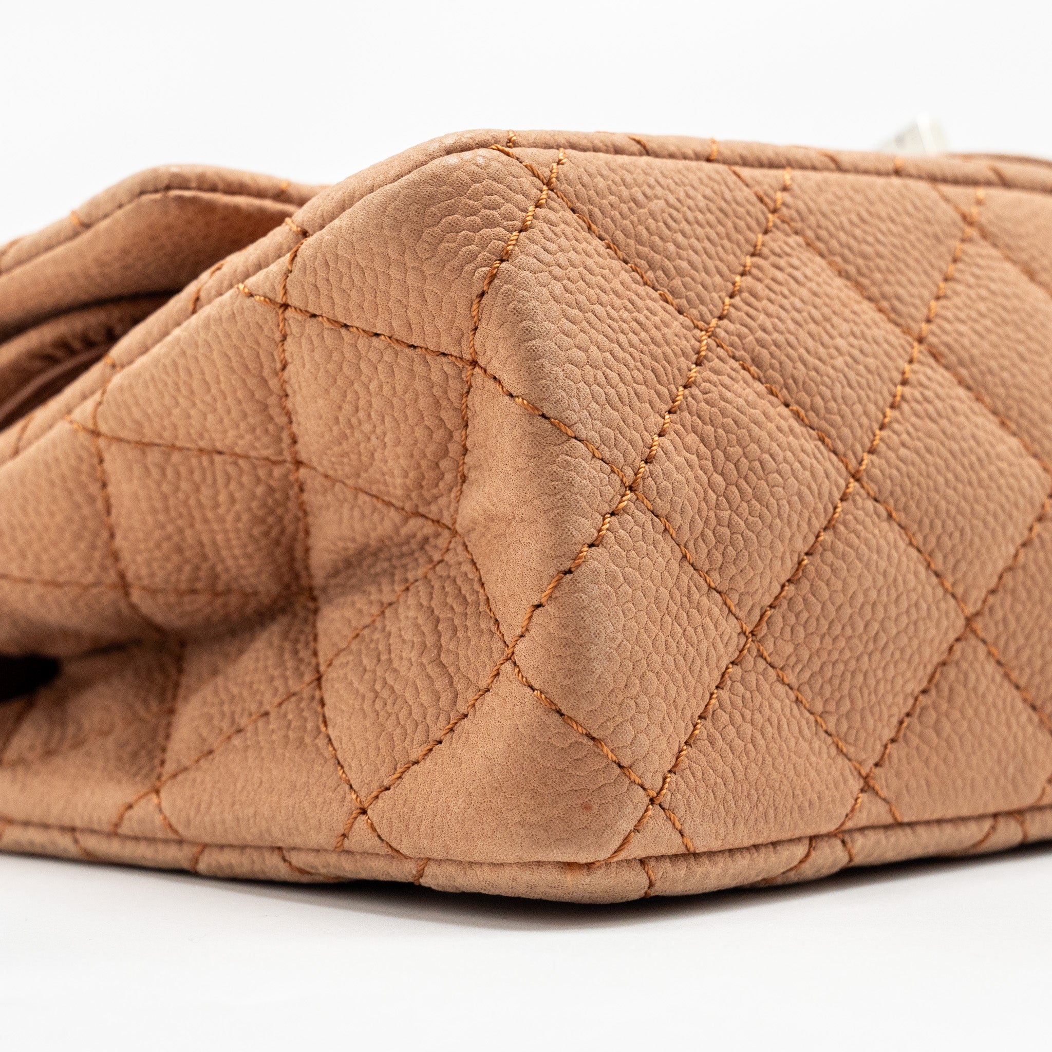 Chanel Small 2.55 Reissue Flap Bag Grained Calfskin Light Brown
