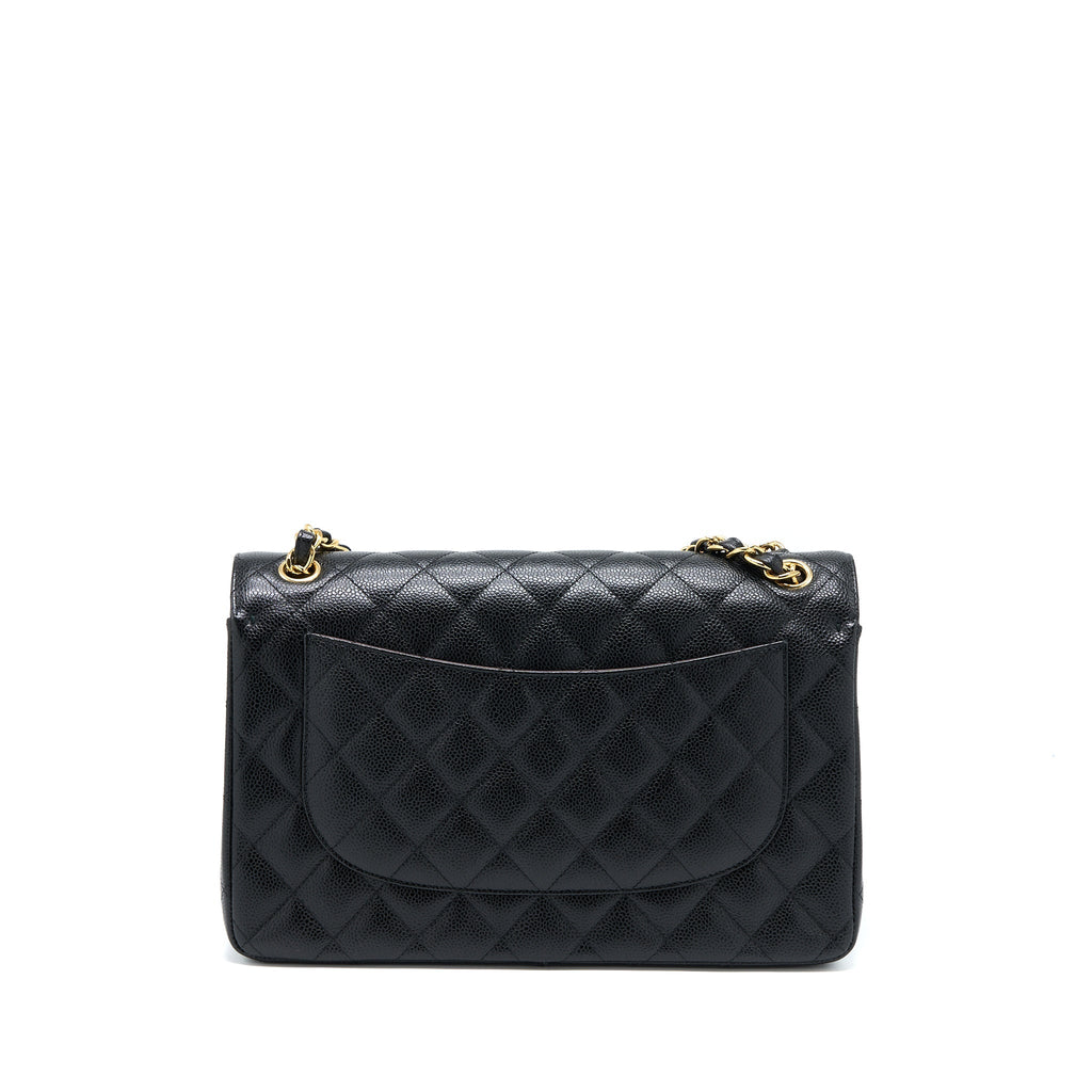 Chanel Jumbo Classic Double Flap Bag Caviar Black