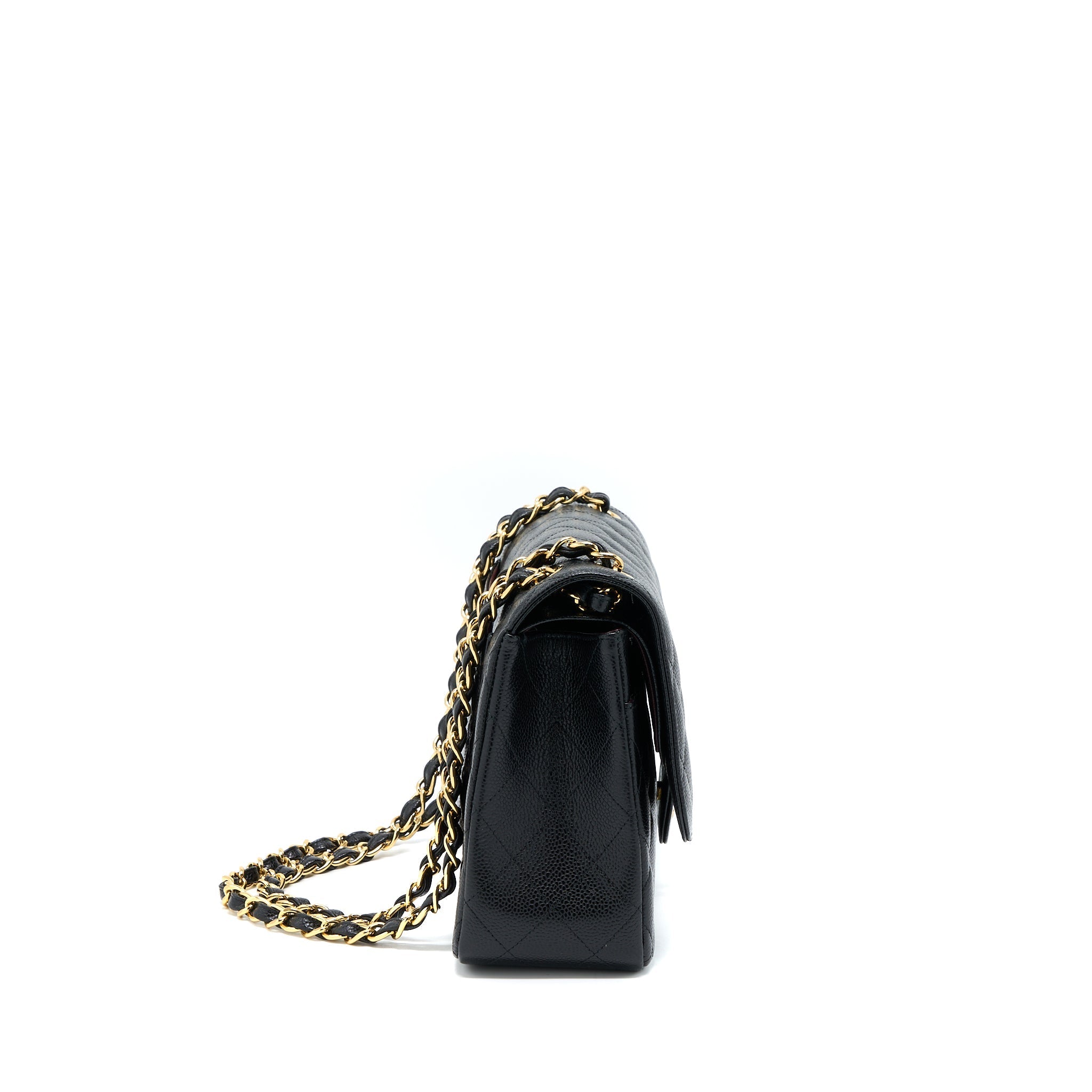 Chanel Jumbo Classic Double Flap Bag Caviar Black